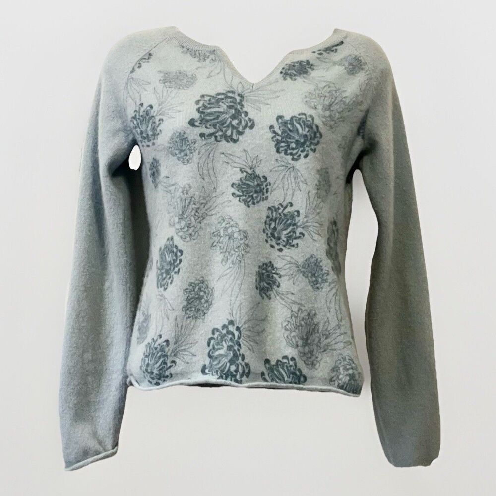 Patagonia 100% Cashmere Cozy Soft Sweater Womens S Sea Foam Green